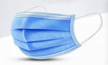 High Strength Disposable Medical Mask Elastic Earloop Style Low Breath Resistance
