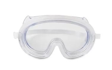 Anti Saliva Fog Medical Safety Glasses Customized Logo With Silicone Frame