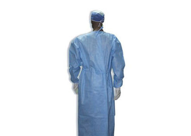 Flexible Disposable Protective Gowns  Non Woven Fabric Alkali Proof Customized Color
