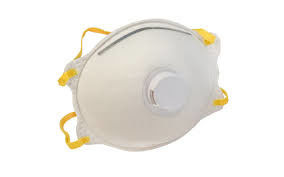 White Safe N95 Dust Mask Hypoallergenic High Efficient Filtration  Skin Friendly