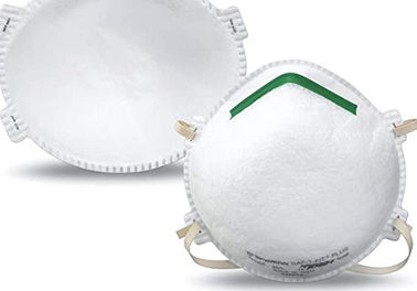 Comfortable  N95 Respirator Mask , Disposable N95 Mask  Anti Dust Protection