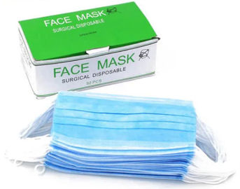 Multi Layered Disposable Mouth Cover , Face Mask Surgical Disposable Breathe Freely