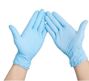 Comfortable Sterile Nitrile Gloves , Hand Gloves For Surgery Excellent Flexibility