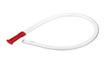 Medical PVC Disposable Catheter Medical Device Retention Catheter Red Connector